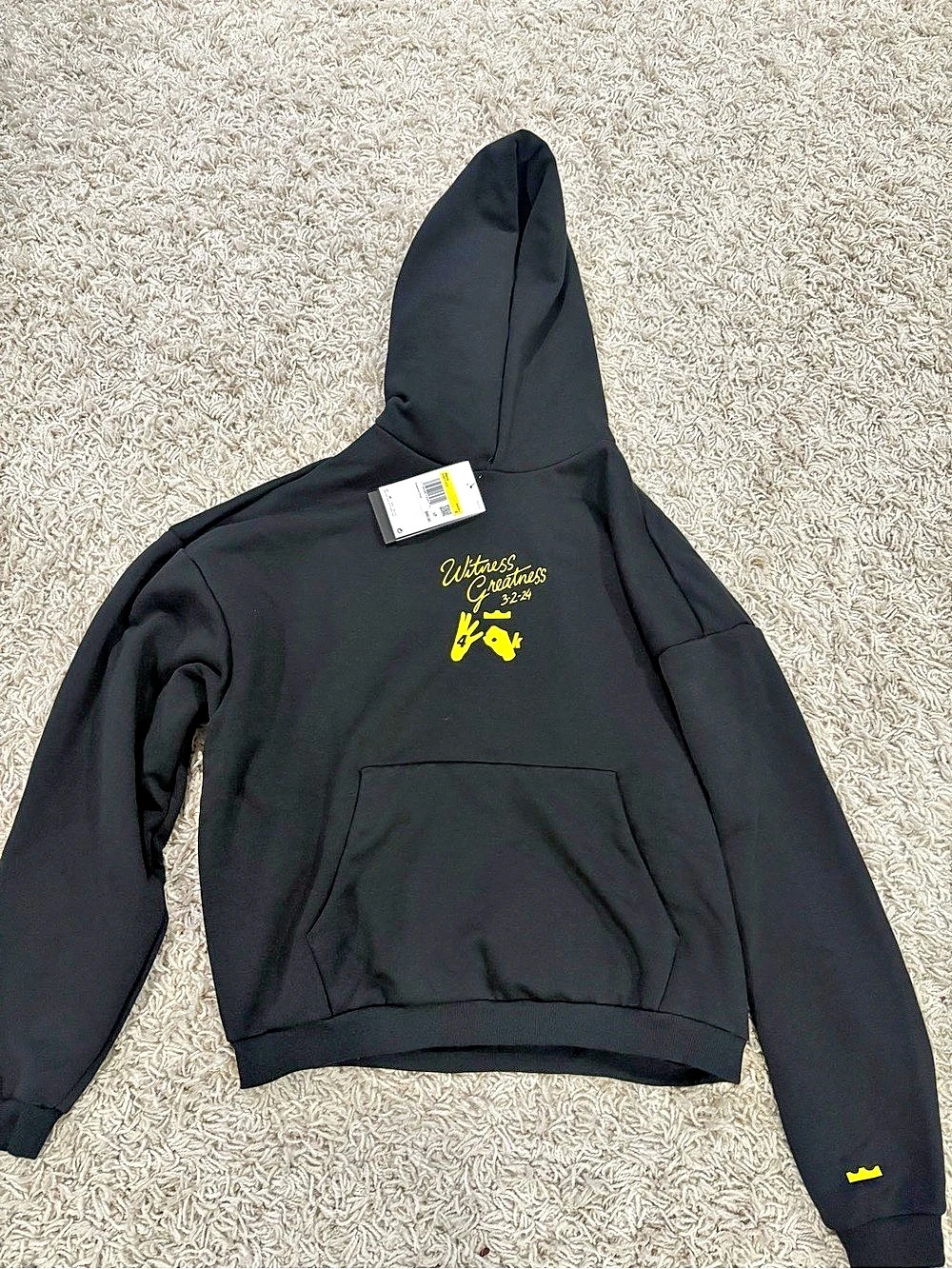 Nike LeBron James Standard Issue "Uncharted" Therma-FIT Basketball Hoodie Black